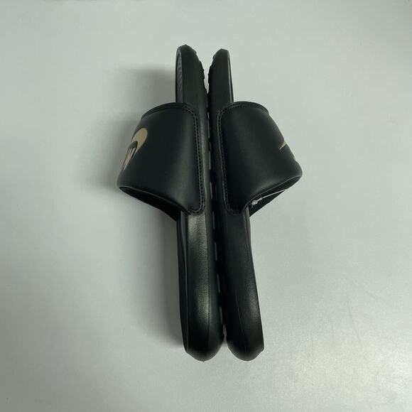 Nike Victori One Slide Black Metallic Gold CN9675 006 Size 8 Men Sandal Slipper main image 8